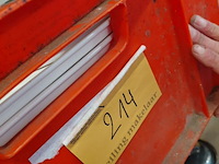 Lot 214 - lot wit servies, hotelporselein oa borden, kopjes, onderbord - afbeelding 3 van  3