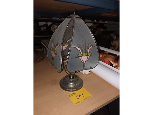 Lot 214 - vintage tafellamp - afbeelding 1 van  2