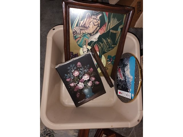 Lot 215 - kleine kaders. 9 stuks - afbeelding 2 van  4