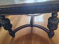 Lot 216 - antieke houten tafel - afbeelding 2 van  2