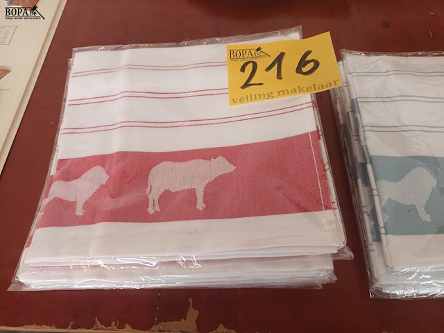 Lot 216 - keukenhanddoeken. 10 stuks - afbeelding 2 van  3