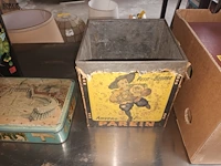 Lot 216 - oude blikken. 6 stuks - afbeelding 2 van  7