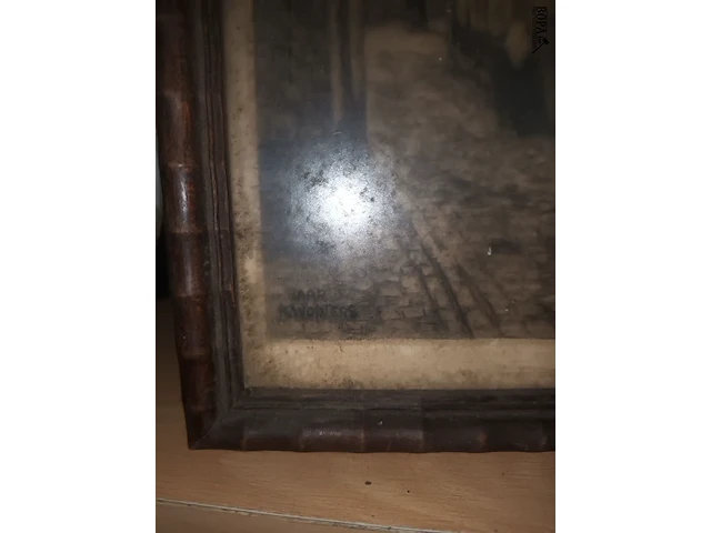 Lot 216 - oude tekeningen. 2 stuks - afbeelding 4 van  5