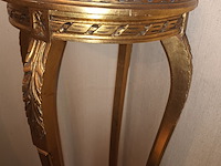 Lot 216 - vergulde antieke sokkel - afbeelding 4 van  4