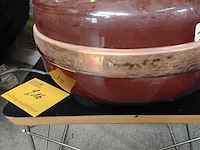 Lot 216 - vintage verzamelobject: tafellamp mid-century met messing ba - afbeelding 3 van  3