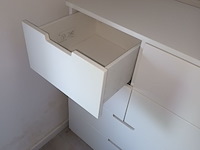 Lot 216 - witte ladekast. 3 stuks - afbeelding 4 van  5