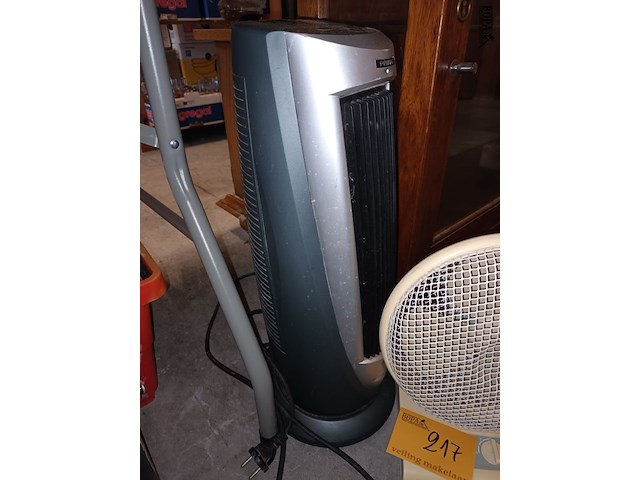 Lot 217 - keramische verwarming en ventilator. 2 stuks - afbeelding 3 van  4