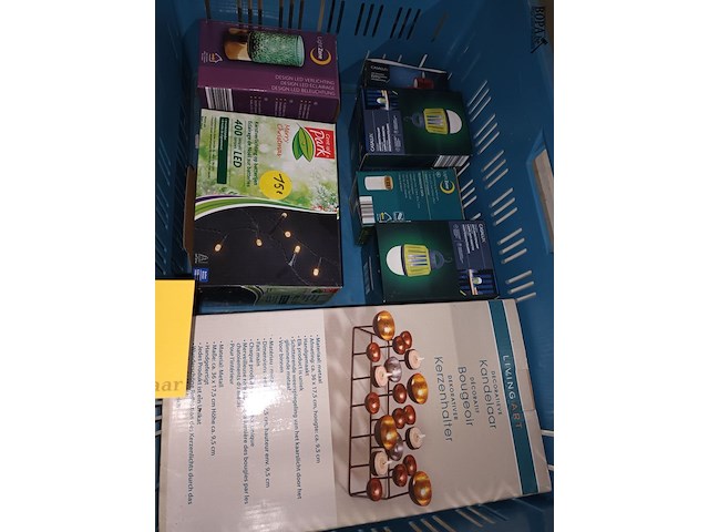 Lot 217 - sfeerverlichting en messenslijper - afbeelding 4 van  4