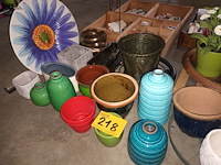 Lot 218 - bloempotten. 30 stuks - afbeelding 3 van  3