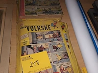 Lot 218 - lot stripmagazines ons volkske - afbeelding 2 van  4