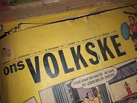 Lot 218 - lot stripmagazines ons volkske - afbeelding 4 van  4
