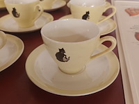 Lot 218 - servies zwarte kat. 34 stuks - afbeelding 3 van  6