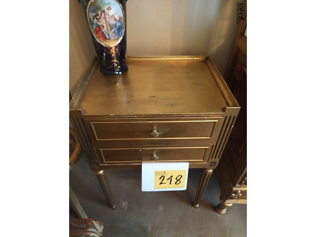 Lot 218 - verguld ladekastje - afbeelding 4 van  4