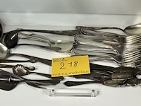 Lot 218 - verzilverd bestek jograbo 100
