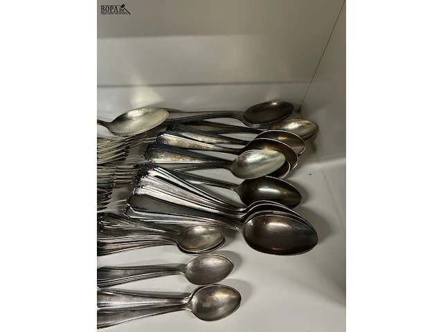 Lot 218 - verzilverd bestek jograbo 100 - afbeelding 5 van  5