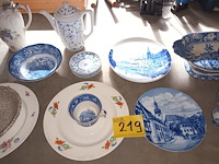 Lot 219 - antiek servies. 37 stuks - afbeelding 3 van  4