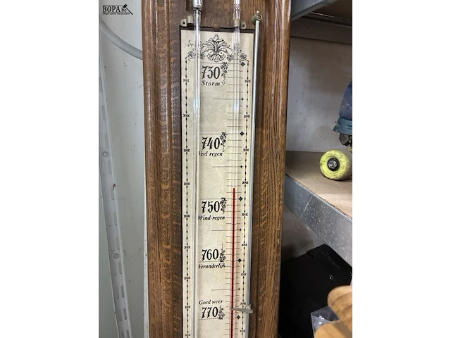 Lot 219 - barometer - afbeelding 4 van  4