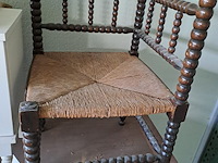 Lot 219 - klassieke bopa bobbin stoel - decoratieve stoel voor in hoek - afbeelding 2 van  2
