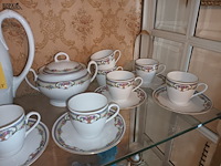 Lot 219 - koffieservies. 25 stuks - afbeelding 4 van  5