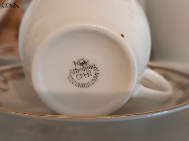 Lot 219 - koffieservies. 25 stuks - afbeelding 5 van  5