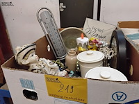 Lot 219 - lot decoratie allerlei 17 stuks - afbeelding 1 van  2