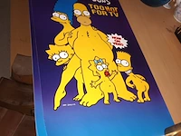 Lot 219 - posters the simpsons. 10 stuks