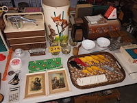 Lot 219 - retro decoratie en huisraad. 53 stuks - afbeelding 1 van  6