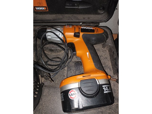 Lot 22 - accu schroefmachine worx - afbeelding 2 van  4