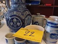 Lot 22 - deco in keramiek. 6 stuks - afbeelding 3 van  3