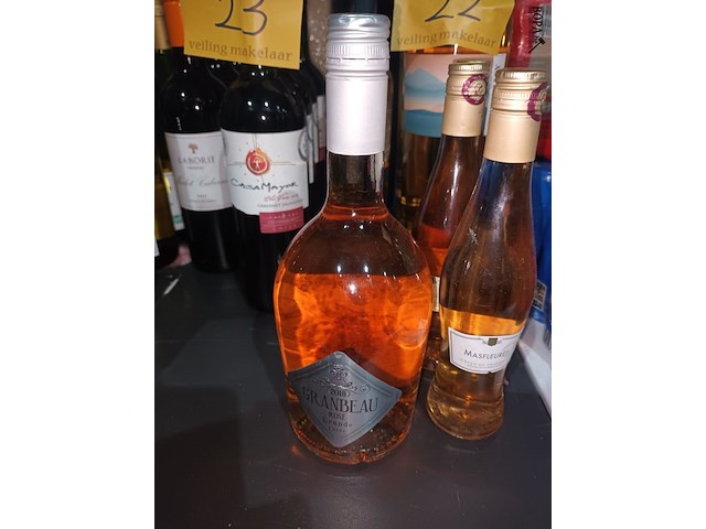 Lot 22 - flessen rosé wijn. 8 stuks - afbeelding 4 van  5