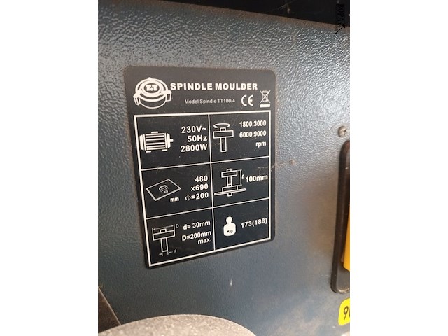 Lot 22 - freesmachine tendotools - afbeelding 6 van  9