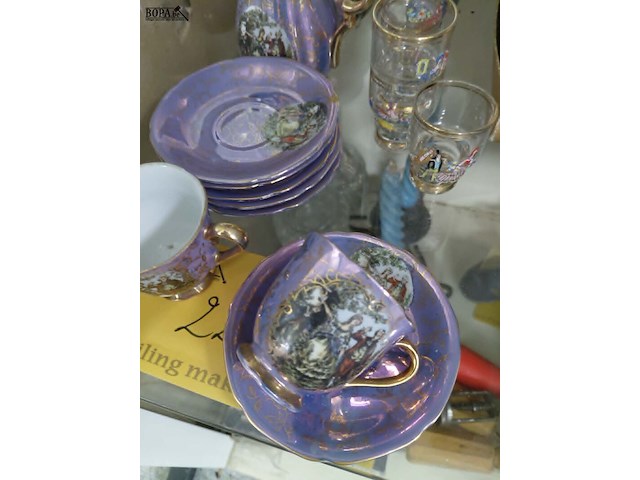 Lot 22 - lot vintage porseleinen thee servies - afbeelding 5 van  5