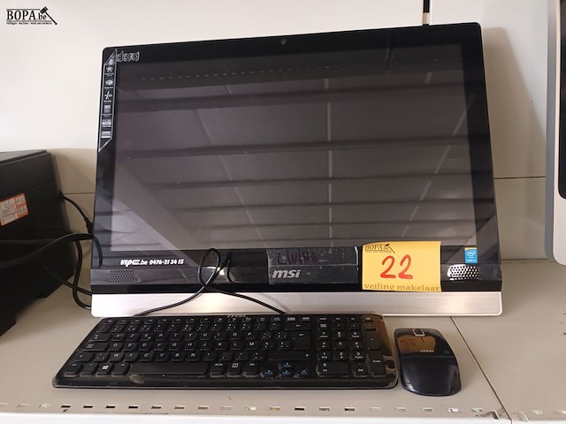 Lot 22 - msi adora all-in-one pc - afbeelding 1 van  6