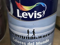 Lot 22 - muurverf levis 2,5l en 1 l - afbeelding 2 van  3