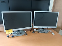 Lot 22 - philips computerscherm. 2 stuks - afbeelding 2 van  4