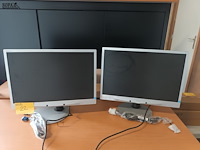 Lot 22 - philips computerscherm. 2 stuks - afbeelding 4 van  4