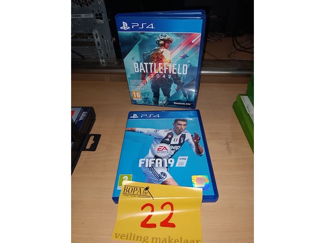 Lot 22 - playstation ps4 spelletjes. 2 stuks - afbeelding 1 van  3
