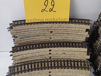 Lot 22 - railbochten - 42 stuks