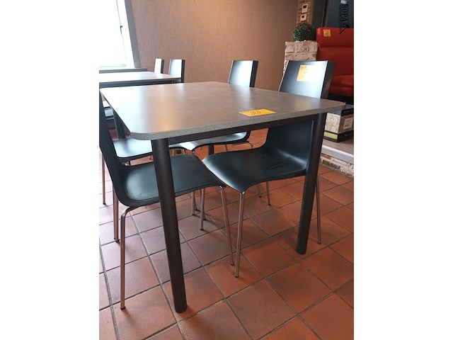 Lot 22 - rechthoekige horeca tafels. 8 stuks - afbeelding 5 van  5