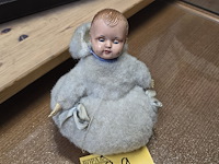 Lot 22 - zeldzame vintage mechanische babypop jaren 50