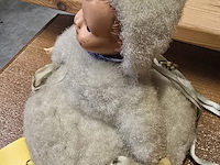 Lot 22 - zeldzame vintage mechanische babypop jaren 50 - afbeelding 2 van  4