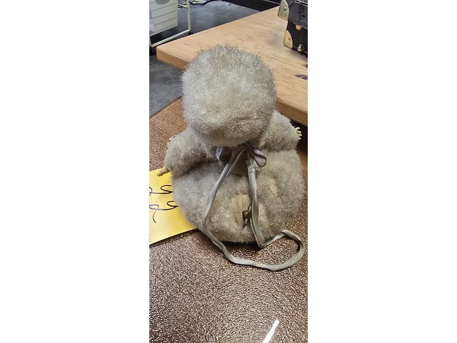 Lot 22 - zeldzame vintage mechanische babypop jaren 50 - afbeelding 3 van  4