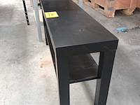 Lot 22 - zwarte ikea sidetable - afbeelding 2 van  2
