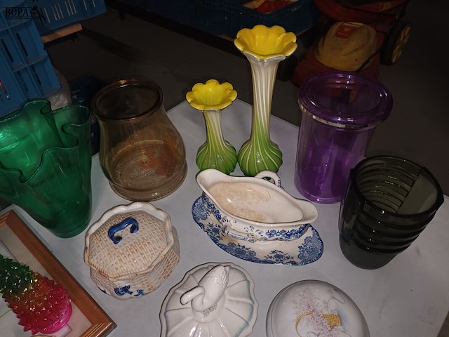 Lot 220 - decoratie. 18 stuks - afbeelding 6 van  7