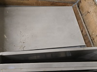 Lot 220 - metalen legborden ong 18 stuks - afbeelding 3 van  3