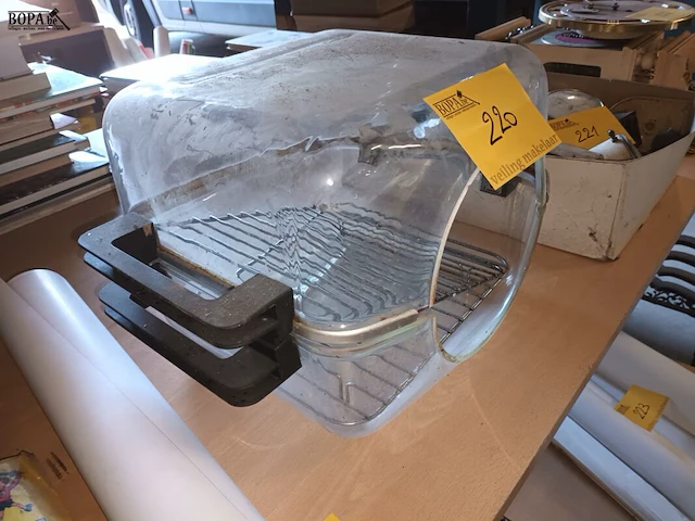 Lot 220 - voedsel vitrine - afbeelding 3 van  3