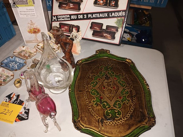 Lot 221 - decoratie. ca. 40 stuks - afbeelding 5 van  7