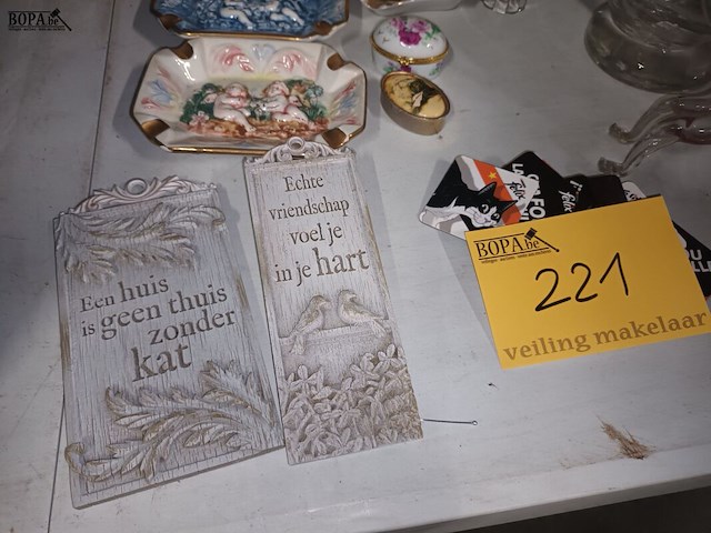 Lot 221 - decoratie. ca. 40 stuks - afbeelding 7 van  7