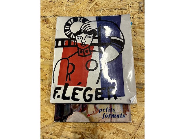 Lot 222 - f. leger - petits formats 2 boeken - afbeelding 1 van  8