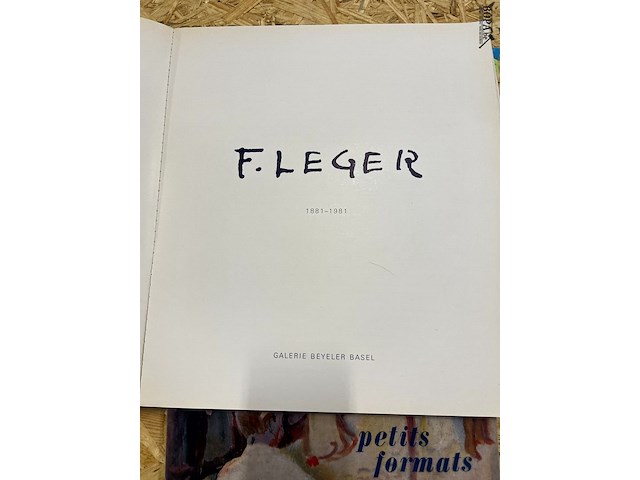 Lot 222 - f. leger - petits formats 2 boeken - afbeelding 2 van  8